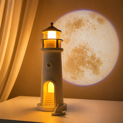 MyMoonBeacon™ Lighthouse Moon Lamp