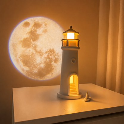 MyMoonBeacon™ Lighthouse Moon Lamp